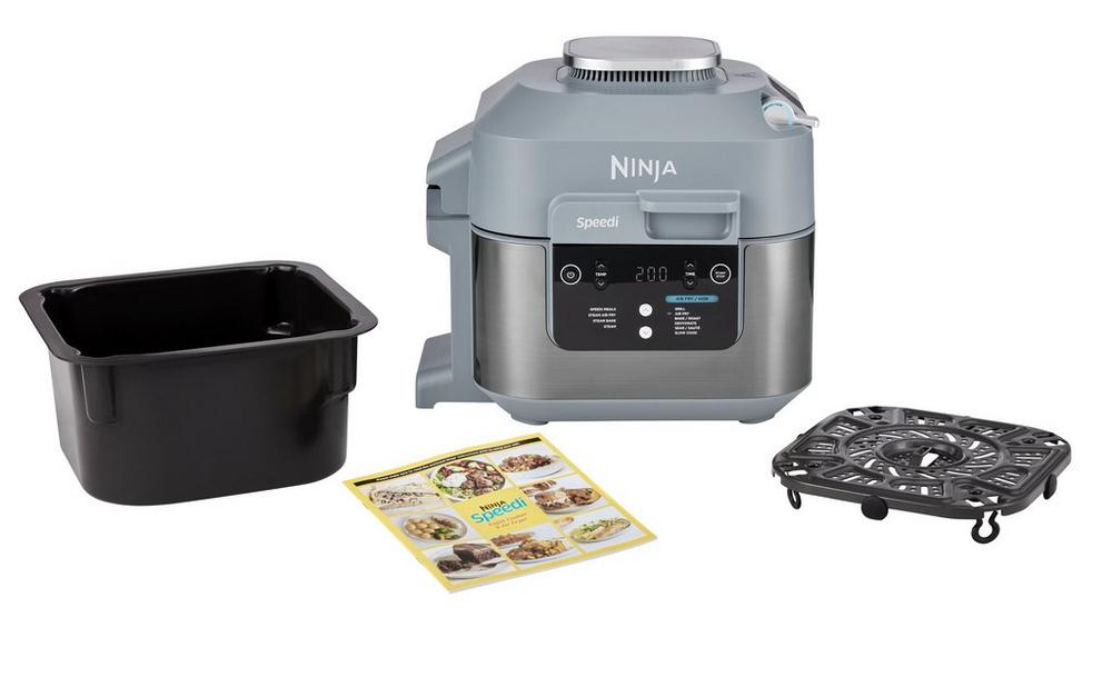 Ninja Speedi ON400UK Rapid Multi Cooker and Air Fryer, 5.7L Grey | Atlantic Electrics - 39614809833695 