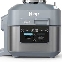 Thumbnail Ninja Speedi ON400UK Rapid Multi Cooker and Air Fryer, 5.7L Grey | Atlantic Electrics- 39614809571551