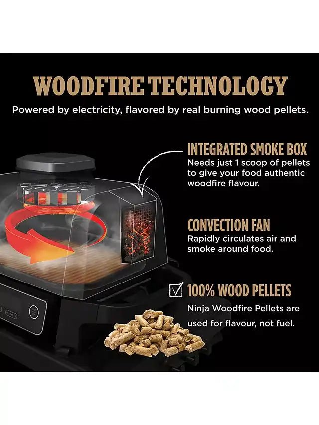 Ninja XSKOGRBLPL2UK Woodfire Pellets Robust Blend (900g) - OG701UK | Atlantic Electrics - 40182526017759 