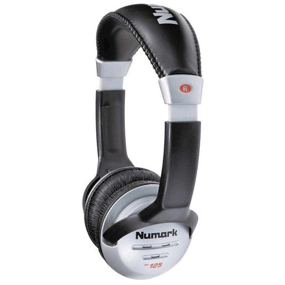 Numark HF125 / HF 125 Compact DJ Stereo Studio On-Ear Headphones | Atlantic Electrics - 40157536747743 