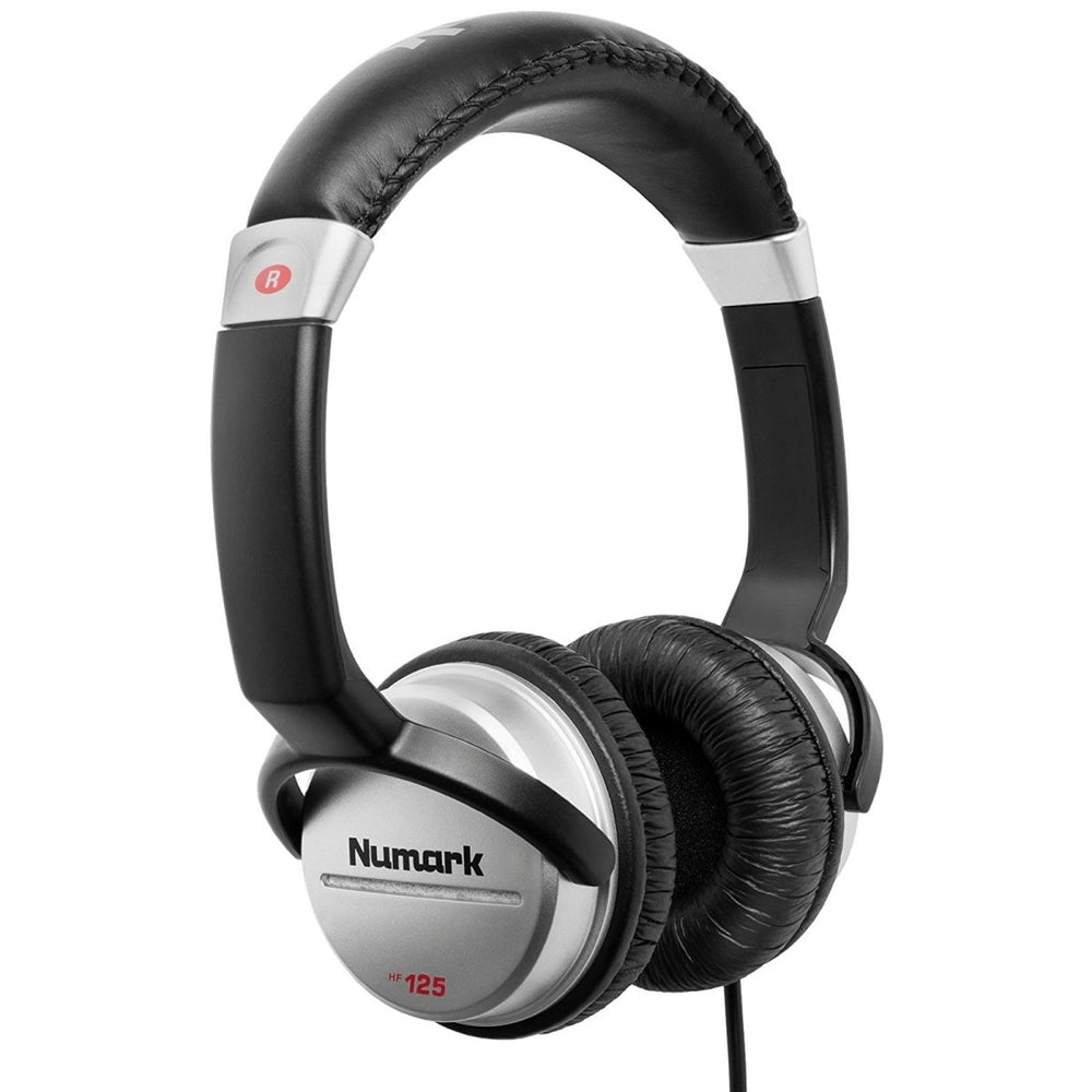 Numark HF125 / HF 125 Compact DJ Stereo Studio On-Ear Headphones | Atlantic Electrics - 40157536682207 