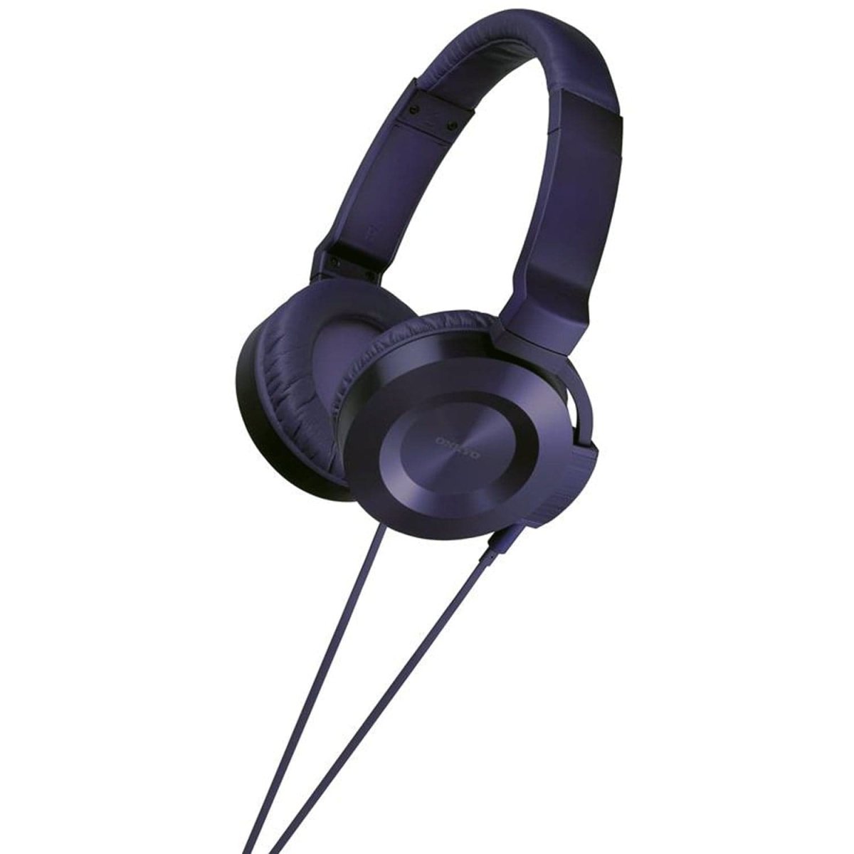 ONKYO ESFC300V Violet over-ear headphones with violet detachable cable | Atlantic Electrics
