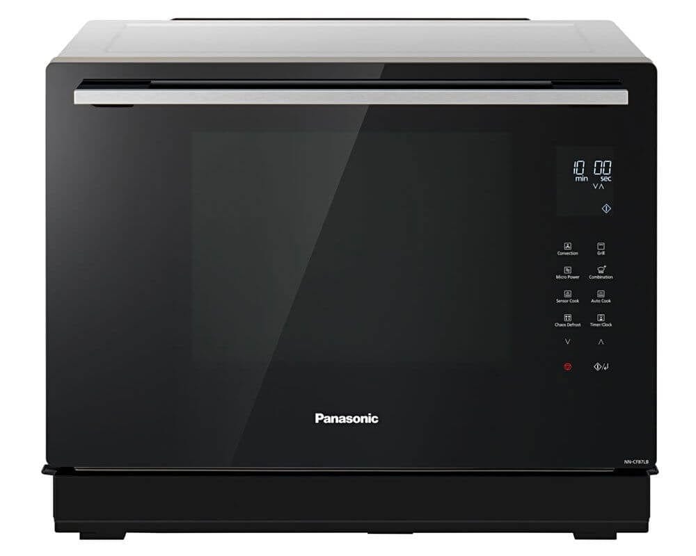 Panasonic NNCF87LBBPQ 31 Litre Combination Flatbed Microwave Oven - Metallic Silver - Atlantic Electrics - 39478306144479