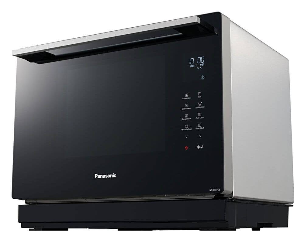 Panasonic NNCF87LBBPQ 31 Litre Combination Flatbed Microwave Oven - Metallic Silver - Atlantic Electrics - 39478306242783