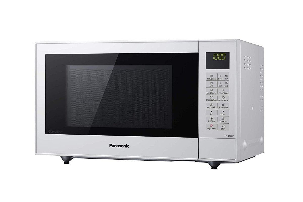 Panasonic NNCT54JWBPQ Microwave in White, Combination Microwave Oven 27 Litre | Atlantic Electrics