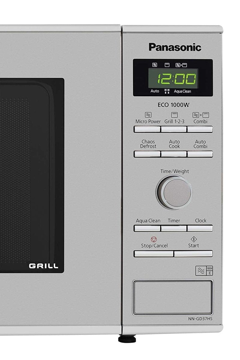 Panasonic NNGD37HSBPQ 23 Litre Microwave Oven with Grill - Stainless Steel | Atlantic Electrics