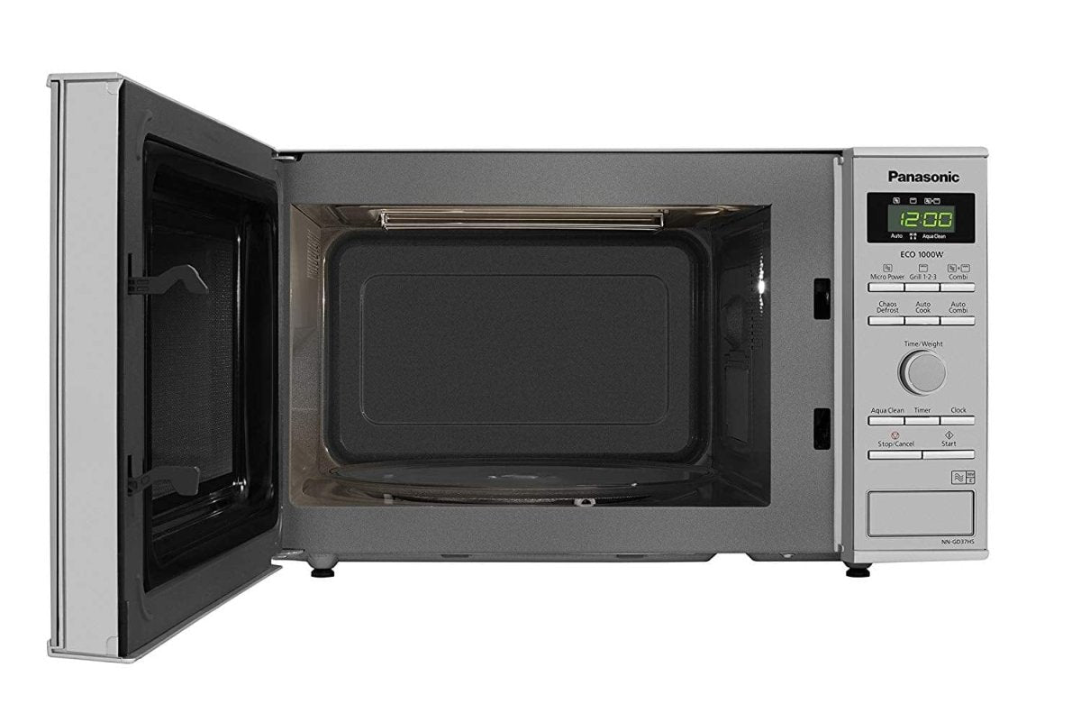 Panasonic NNGD37HSBPQ 23 Litre Microwave Oven with Grill - Stainless Steel | Atlantic Electrics