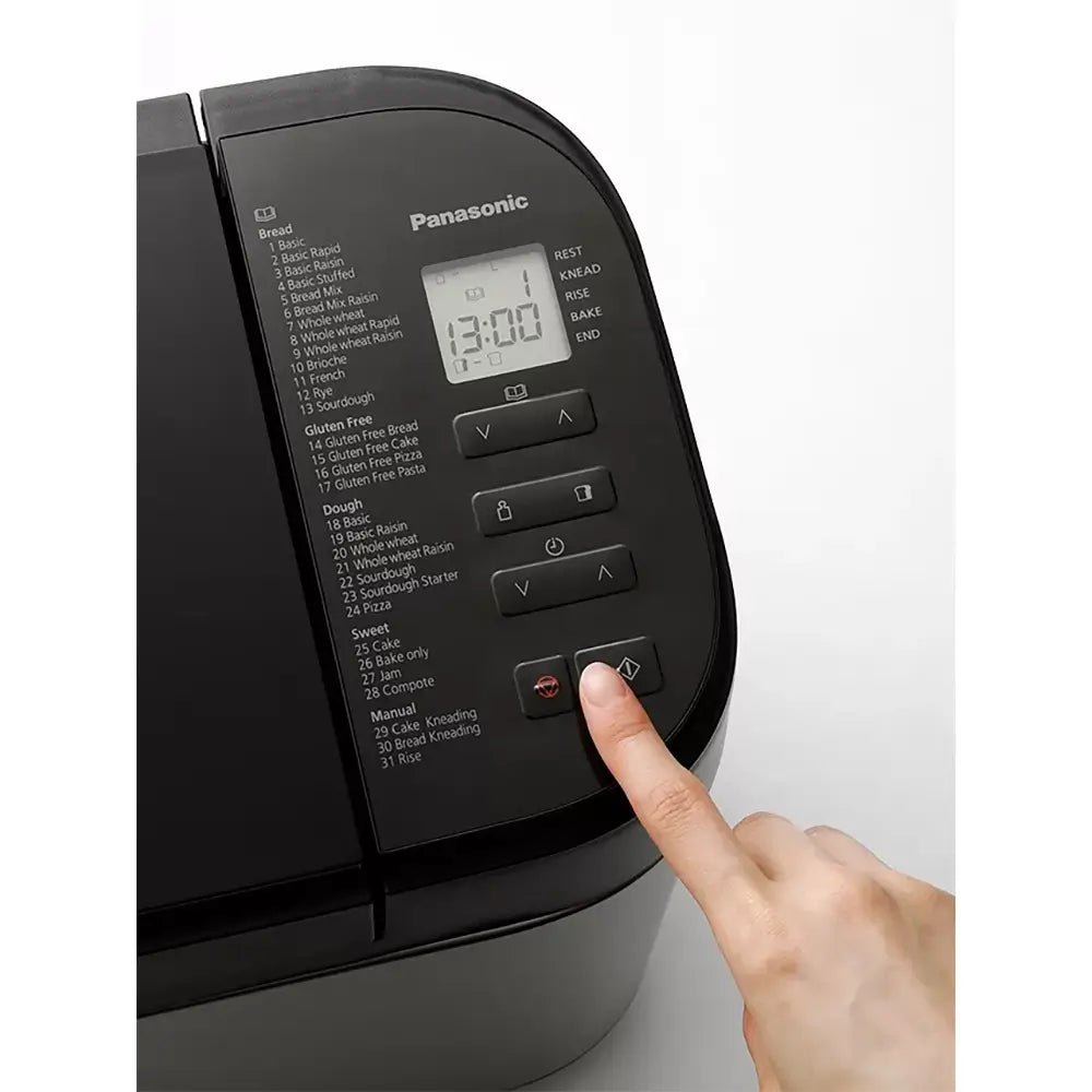 Panasonic SDYR2550SXC Automatic Bread Maker, 31 Programmes, 39.5cm Wide - Stainless Steel | Atlantic Electrics