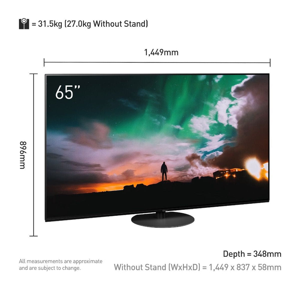 Panasonic TX55JZ980B 55" 4K HDR UHD Smart OLED TV, Dolby Vision-Dolby Atmos - Atlantic Electrics - 39478314664159