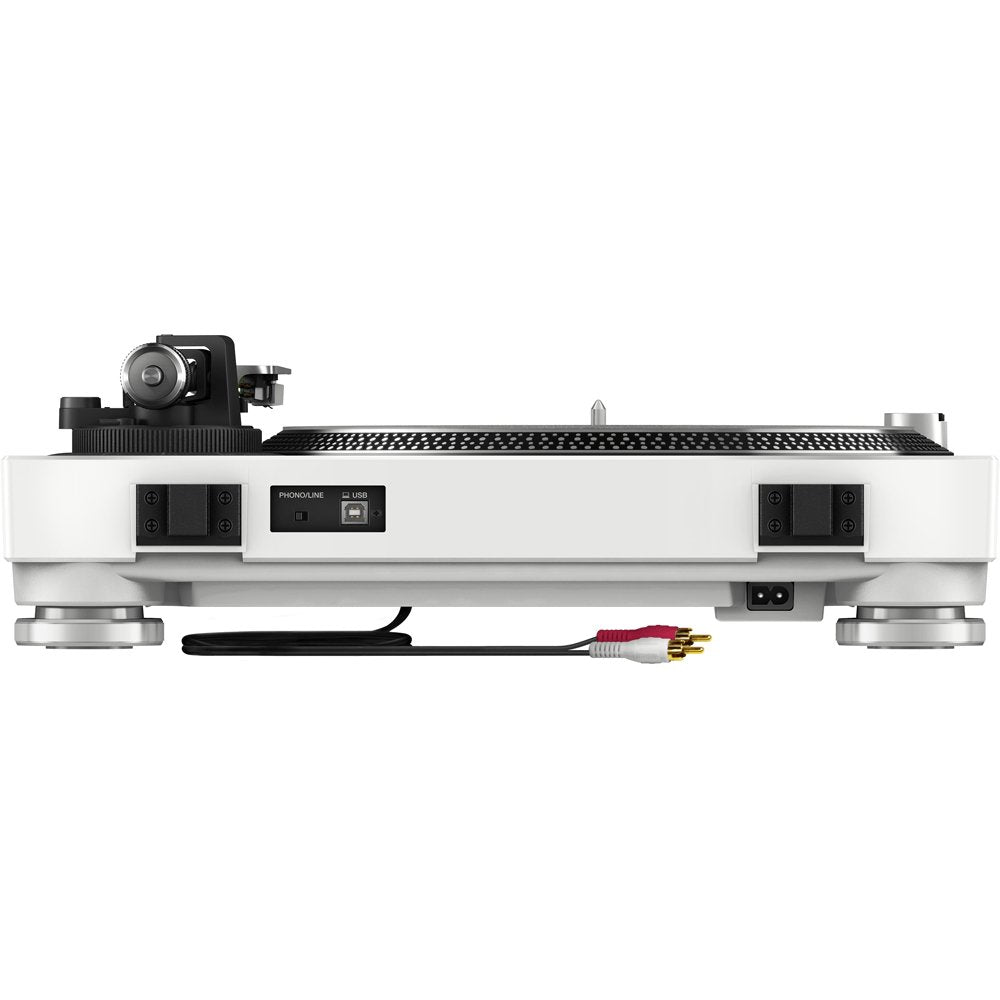 Pioneer DJ PLX500W High Torque Direct Drive DJ Turntable - White | Atlantic Electrics