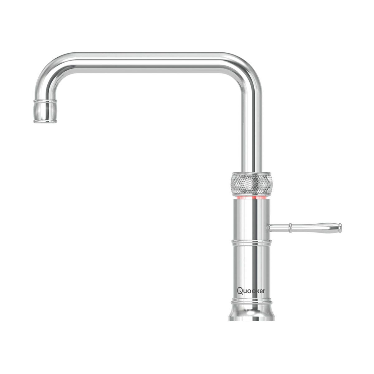 Quooker Classic Fusion Square PRO3 Chrome 3 in 1 Boiling Water Tap with 3 Liters Tank | Atlantic Electrics