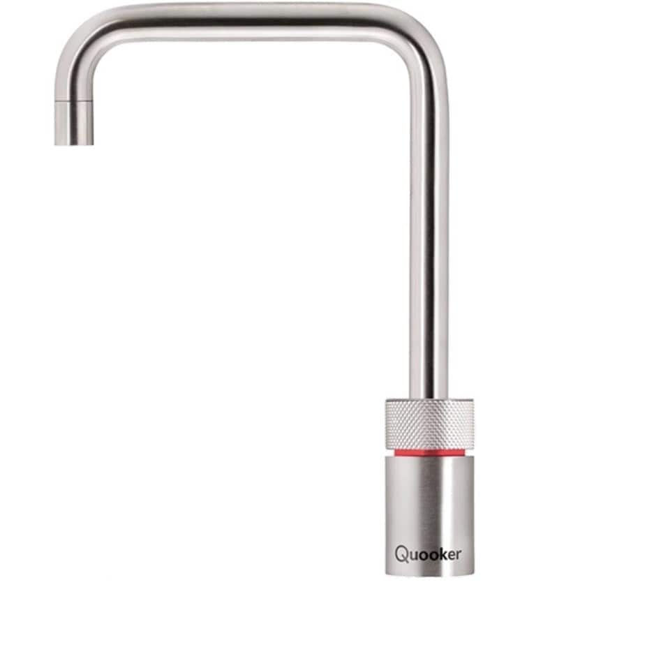 Quooker Nordic Square PRO3 Chrome 3 in 1 Boiling Water Tap with 3 Liters Tank | Atlantic Electrics