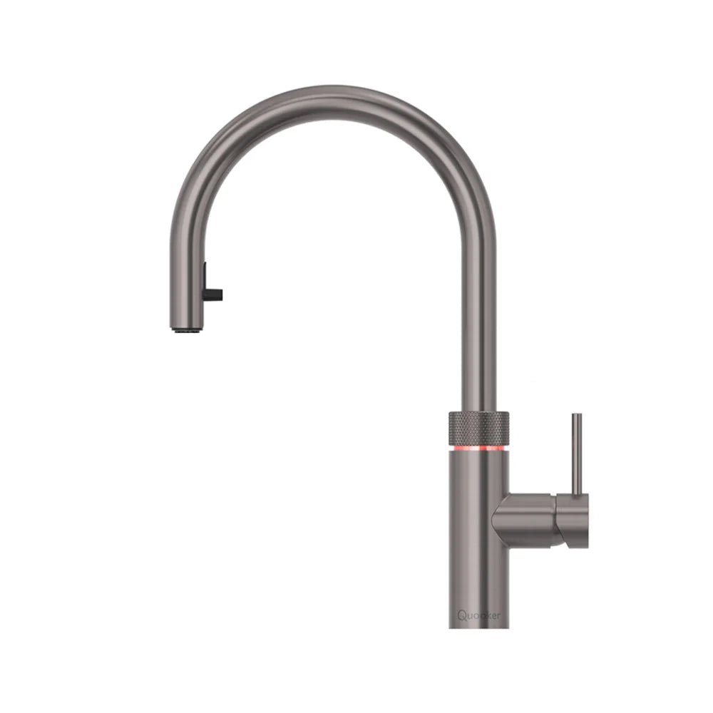 Quooker Flex COMBI 2.2 Gunmetal 3 in 1 Boiling Water Tap with 7 Liters Tank | Atlantic Electrics