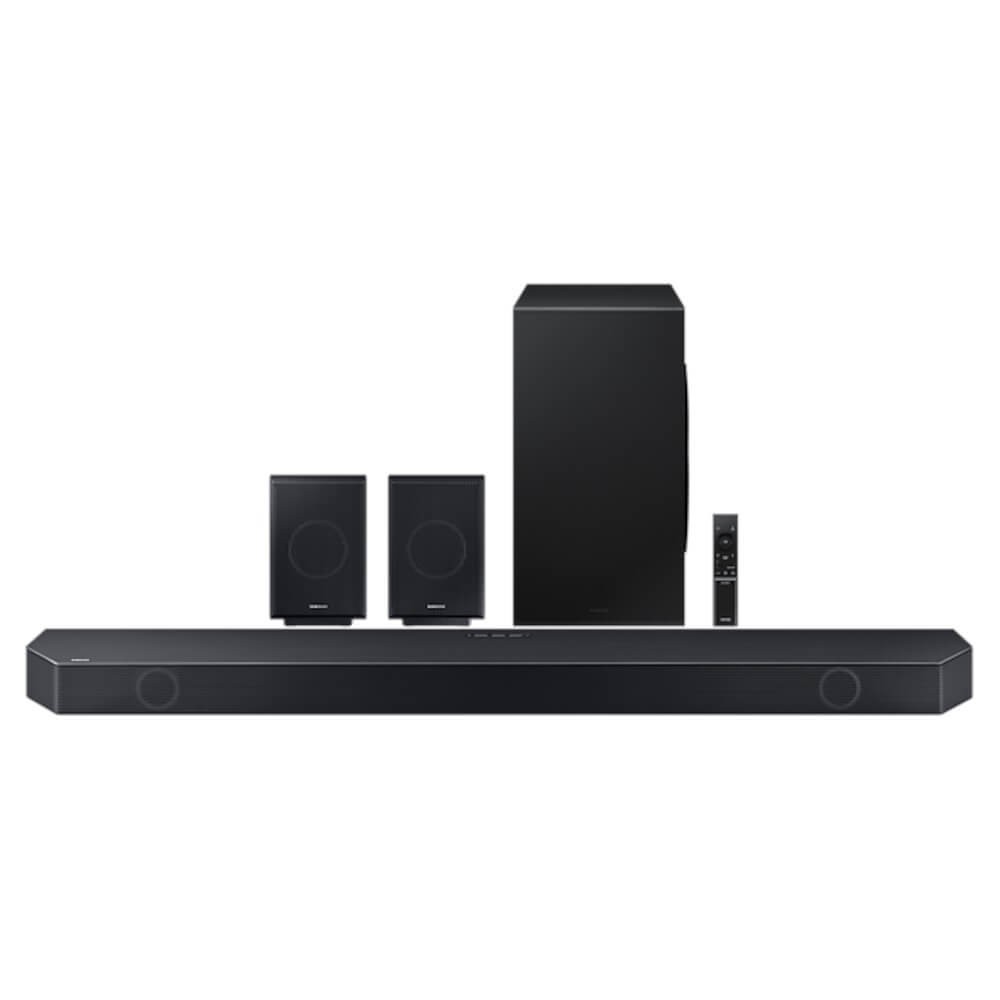 SAMSUNG HW-Q990C/XU 11.1.4 Wireless Sound Bar with Dolby Atmos & Amazon Alexa - Titan black | Atlantic Electrics
