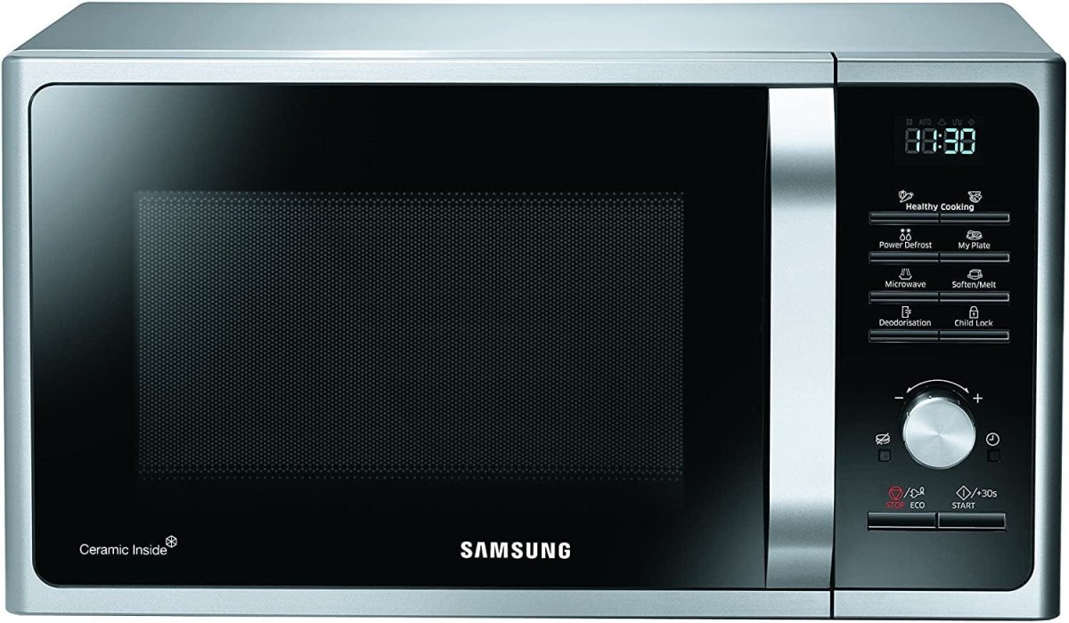 Samsung MS28F303TFS 1000W 28L Microwave Oven With Steam Function - Silver | Atlantic Electrics
