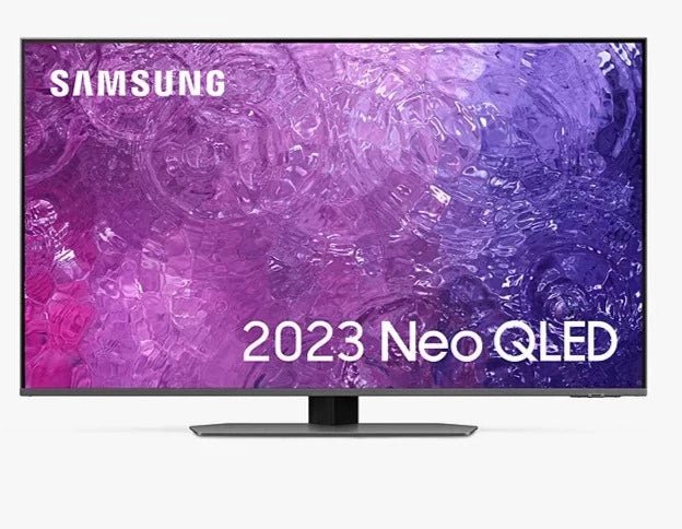 Samsung QE43QN90C (2023) Neo QLED HDR 4K Ultra HD Smart TV, 43 inch with TVPlus & Dolby Atmos, Carbon Silver | Atlantic Electrics