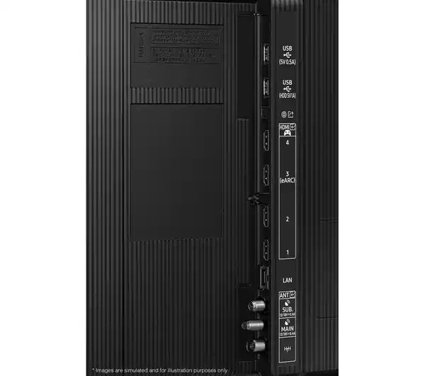 SAMSUNG QE55Q80CATXXU 55" Smart 4K Ultra HD HDR QLED TV with Bixby, Alexa & Google Assistant - Carbon Silver | Atlantic Electrics