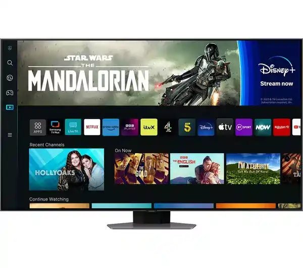 SAMSUNG QE55Q80CATXXU 55" Smart 4K Ultra HD HDR QLED TV with Bixby, Alexa & Google Assistant - Carbon Silver | Atlantic Electrics