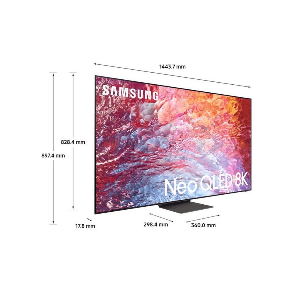 Samsung QE55QN700BTXXU 55" 8K HDR QLED Smart TV with Voice Assistants | Atlantic Electrics