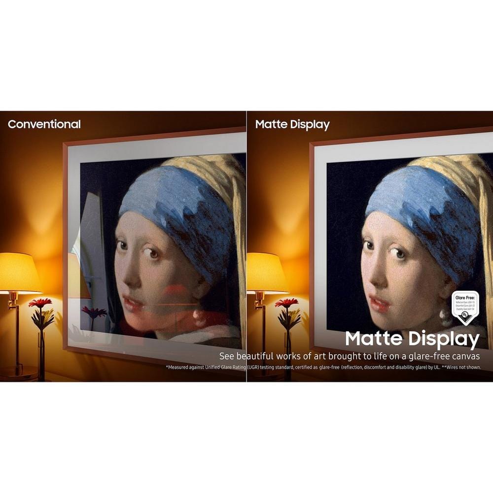 Samsung QE65LS03BAUXXU 65" The Frame 4K QLED Smart TV with Voice Assistant | Atlantic Electrics