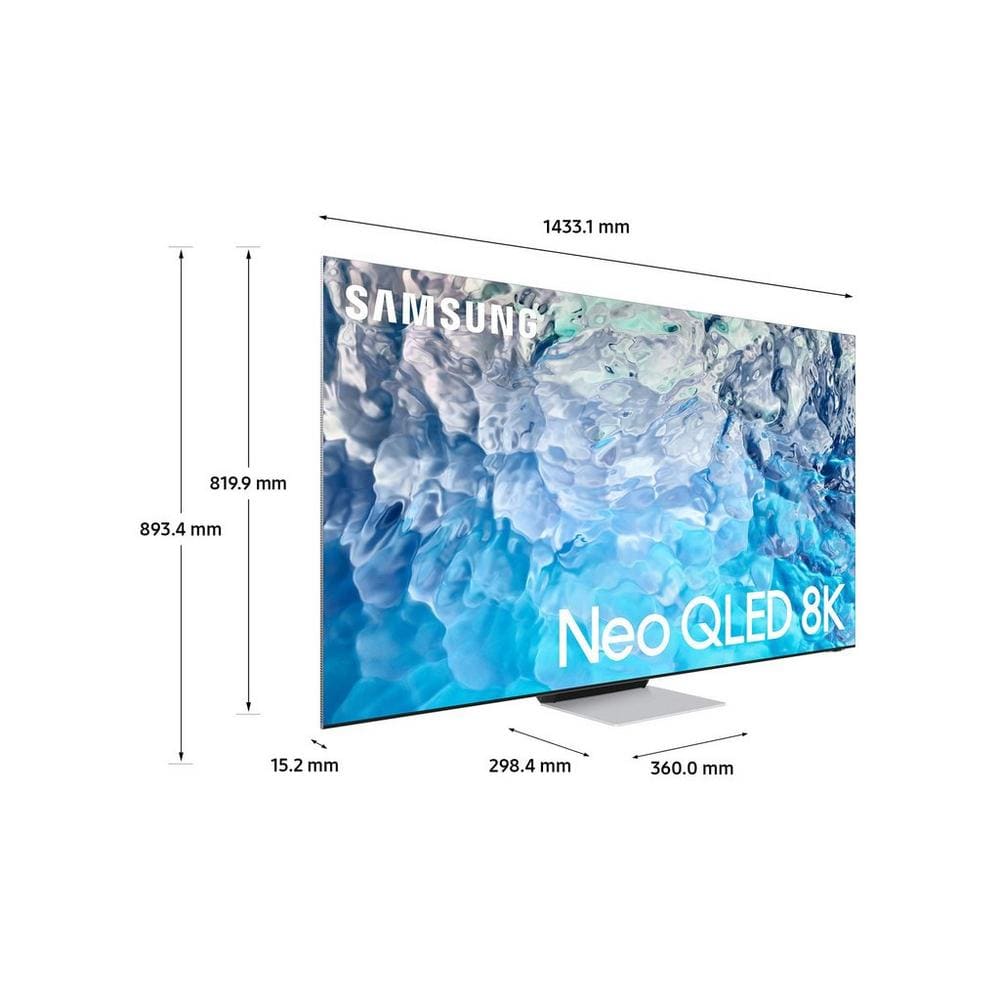 Samsung QE65QN900BTXXU 65" 8K HDR QLED Smart TV with Voice Assistants | Atlantic Electrics