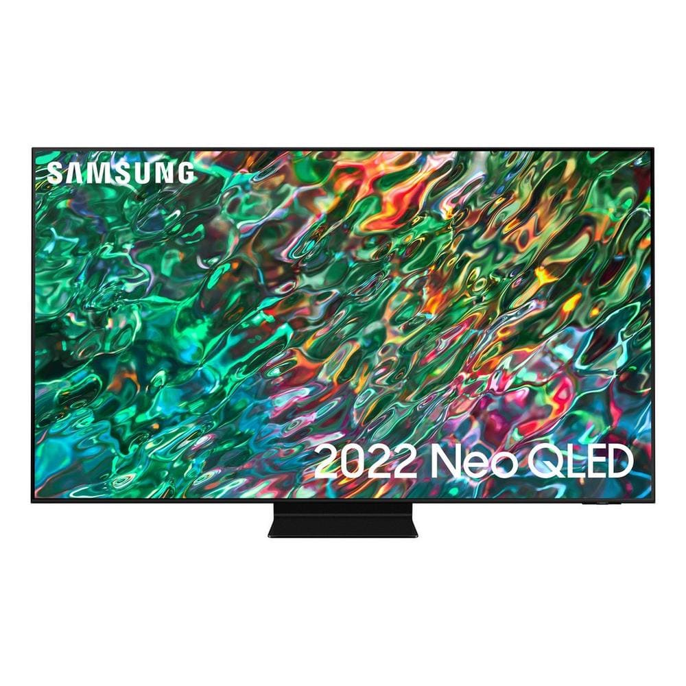 Samsung QE75QN90B (2022) 75" Neo QLED 4K HDR Smart TV, 167cm Wide - Sand Black | Atlantic Electrics