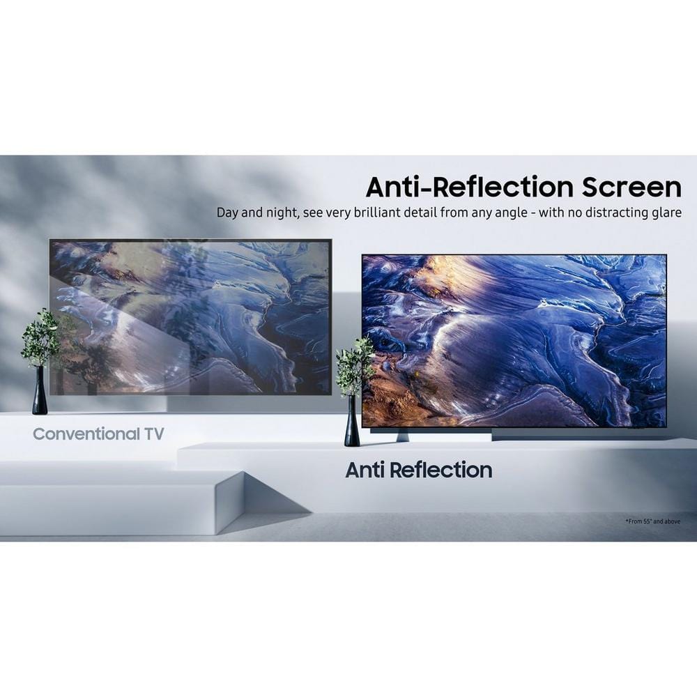 Samsung QE75QN90B (2022) 75" Neo QLED 4K HDR Smart TV, 167cm Wide - Sand Black | Atlantic Electrics