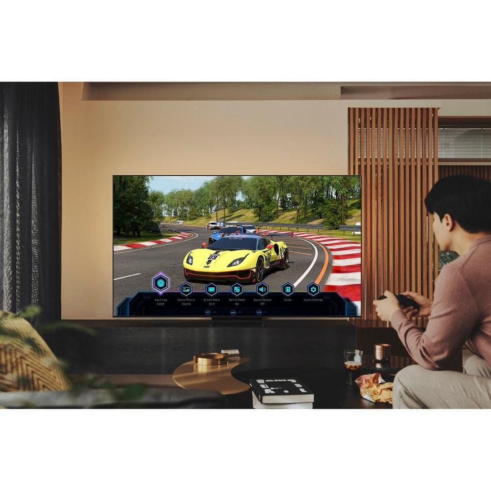 Samsung QE75QN90B (2022) 75" Neo QLED 4K HDR Smart TV, 167cm Wide - Sand Black | Atlantic Electrics