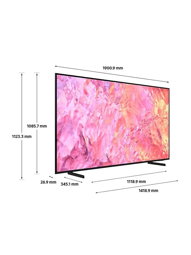 Samsung QE85Q60CAUXXU QLED 4K HD TV - Black | Atlantic Electrics