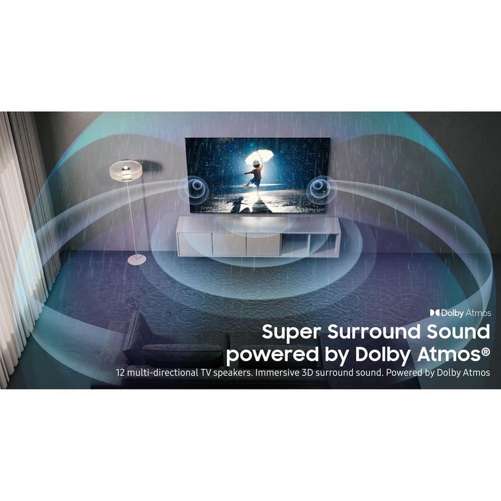 Samsung QE85QN900BTXXU 85" 8K HDR QLED Smart TV with Voice Assistants | Atlantic Electrics