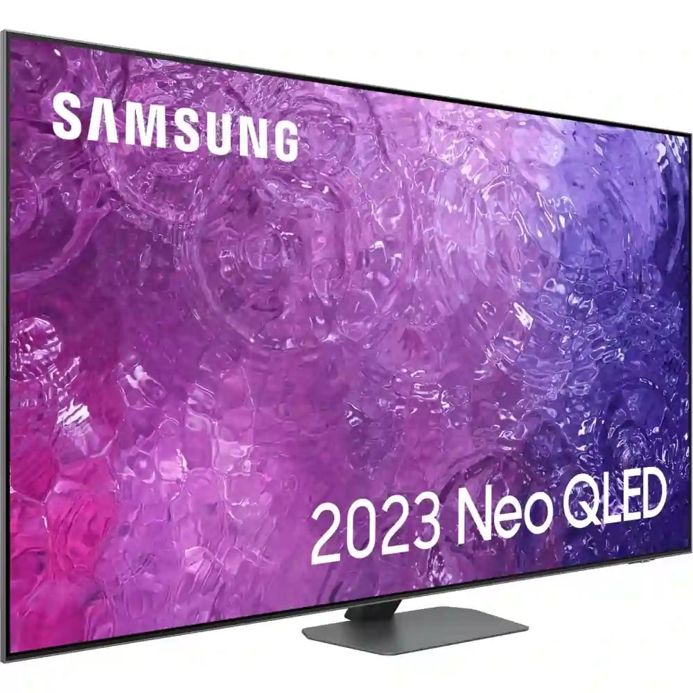 Samsung QE85QN90CATXXU 85" 4K HDR Neo QLED Smart TV - Carbon Silver | Atlantic Electrics