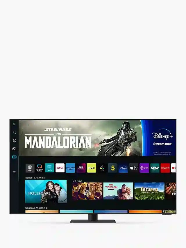 Samsung QE85QN95CATXXU 85" 4K HDR Flagship Neo QLED Smart TV - Slate Black | Atlantic Electrics