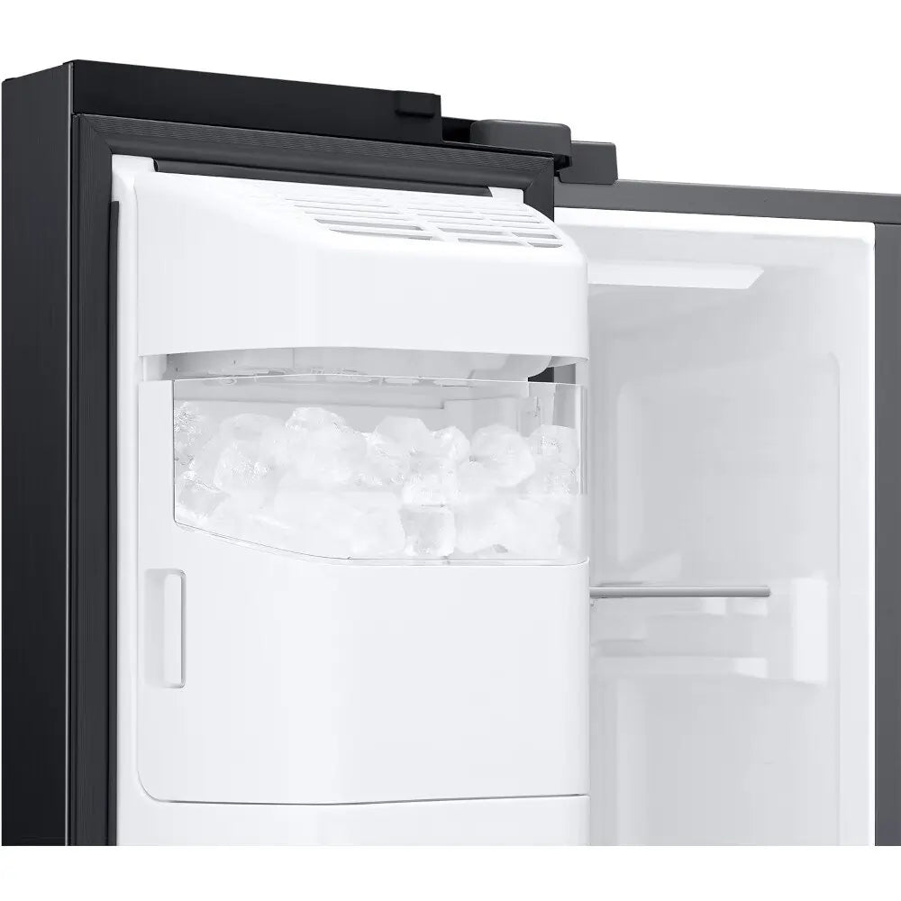 Samsung RS68A884CB1EU 91.2cm No Frost Plumbed American Style Fridge Freezer - Black | Atlantic Electrics