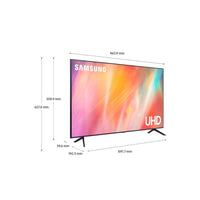 Thumbnail Samsung UE43AU7100 (2021) HDR 4K Ultra HD Smart TV, 43 inch with TVPlus, Black - 39478388687071