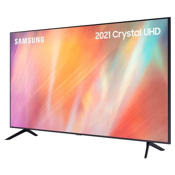 Samsung UE50AU7100 (2021) HDR 4K Ultra HD Smart TV, 50 inch with TVPlus, Black - Atlantic Electrics - 39478388555999