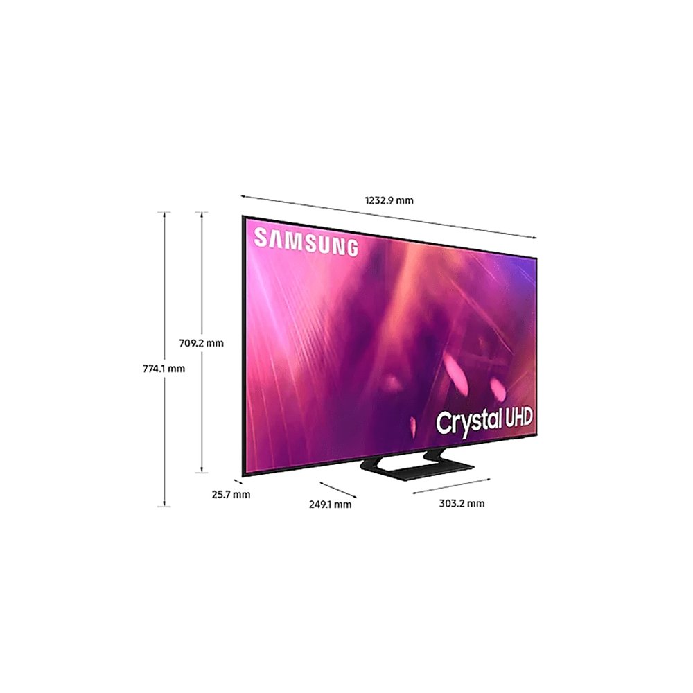 Samsung UE55AU9000 (2021) HDR 4K Ultra HD Smart TV, 55 inch with TVPlus, Black - Atlantic Electrics - 39478391668959