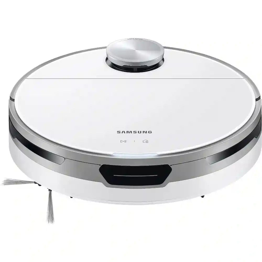 SAMSUNG Jet Bot+ VR30T85513W/EU Robot Vacuum Cleaner with built-in Clean Station - Misty White | Atlantic Electrics