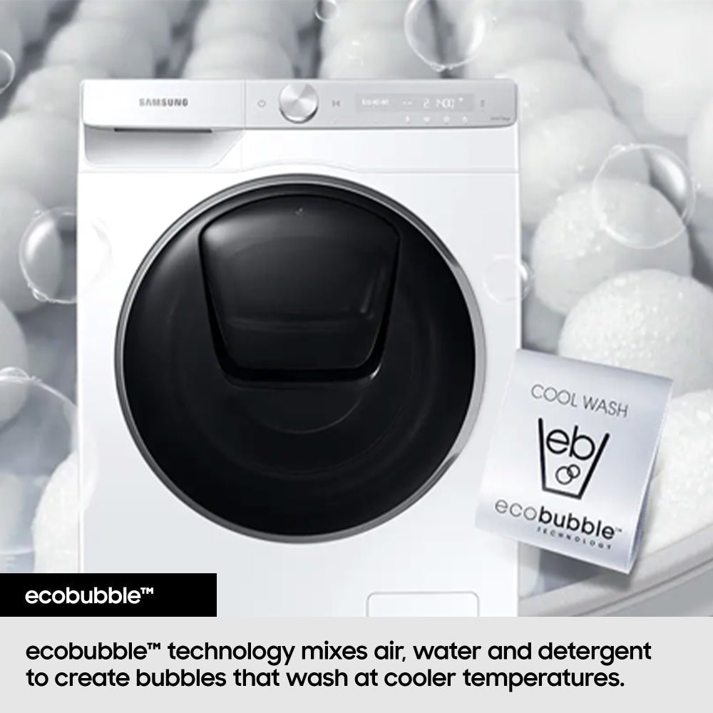 Samsung WW90CGC04DAB 9kg Washing Machine with 1400 rpm - Black | Atlantic Electrics
