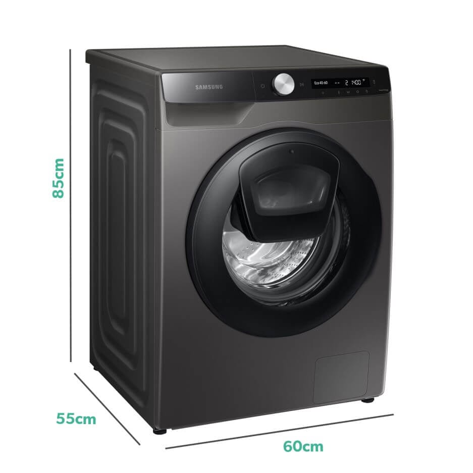 Samsung WW90T554DAX 9kg Washing Machine with AddWash - Graphite | Atlantic Electrics