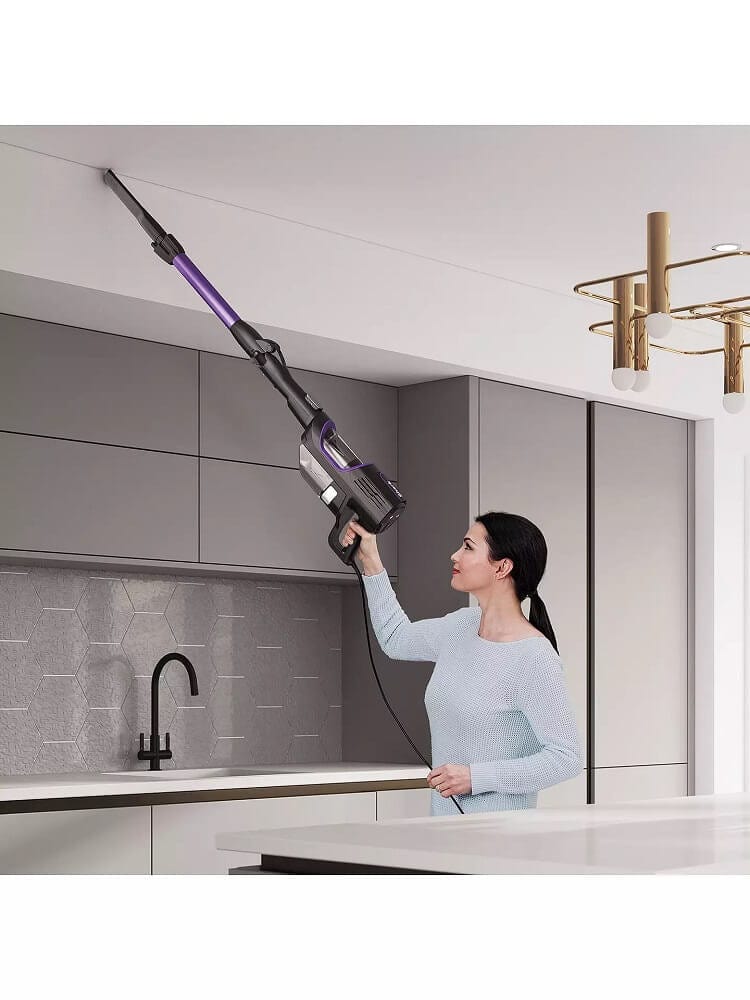 Shark Anti Hair Wrap Corded Stick Vacuum Cleaner with Flexology Purple HZ500UK | Atlantic Electrics - 39478404284639 
