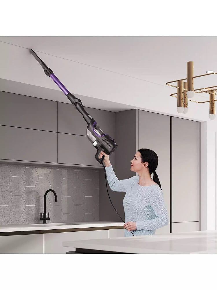 Shark Anti Hair Wrap Corded Stick Vacuum Cleaner with Flexology Purple HZ500UK | Atlantic Electrics