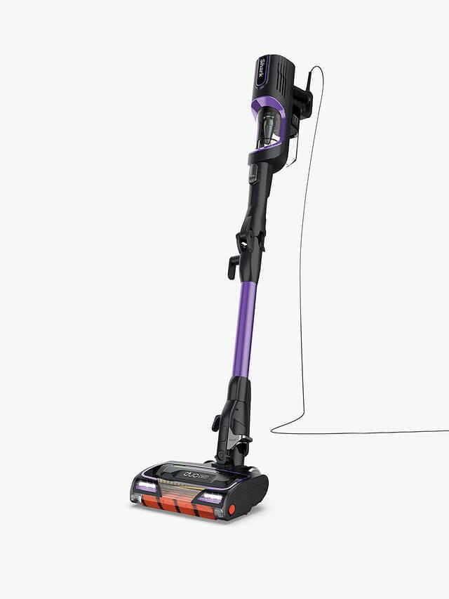 Shark Anti Hair Wrap Corded Stick Vacuum Cleaner with Flexology Purple HZ500UK | Atlantic Electrics