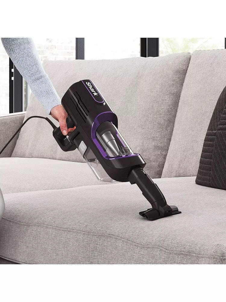 Shark Anti Hair Wrap Corded Stick Vacuum Cleaner with Flexology Purple HZ500UK | Atlantic Electrics - 39478404350175 