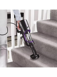 Thumbnail Shark Anti Hair Wrap Corded Stick Vacuum Cleaner with Flexology Purple HZ500UK | Atlantic Electrics- 39478404317407