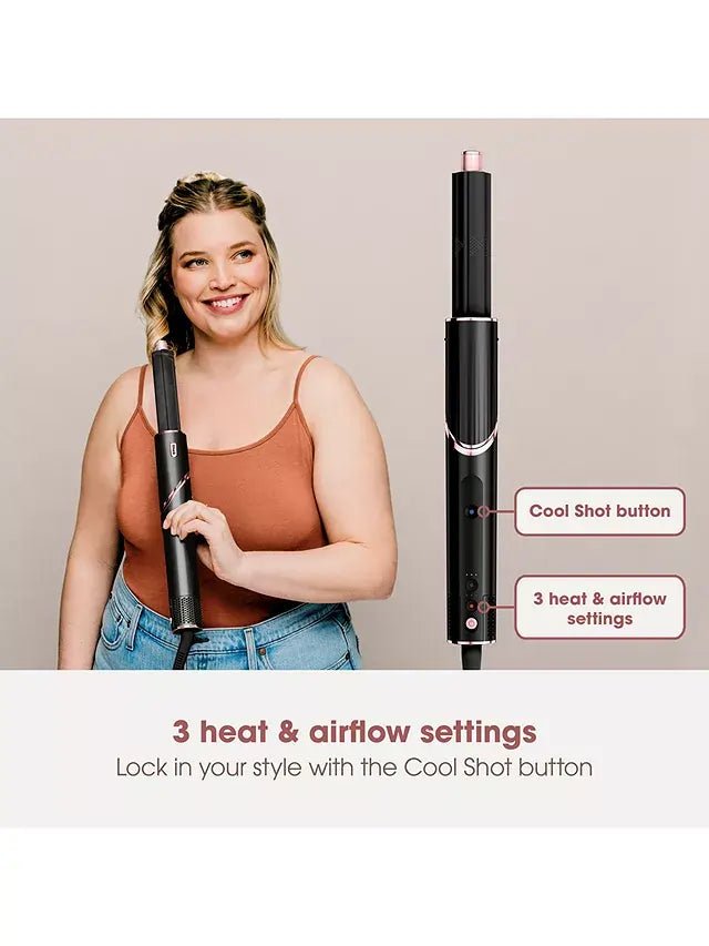 Shark HD440UK FlexStyle 5-in-1 Air Styler & Hair Dryer with Storage Case Black | Atlantic Electrics