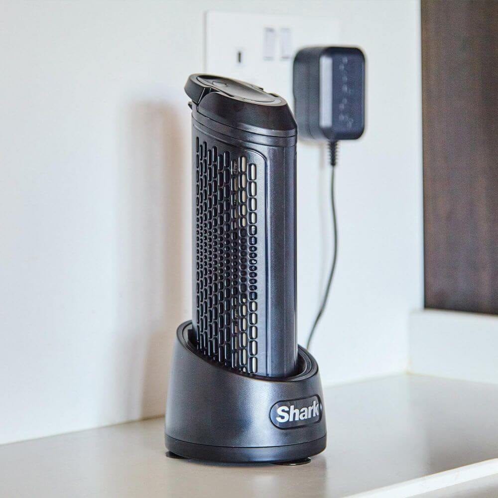 Shark ICZ300UK Cordless Upright Vacuum Cleaner with Anti Hair Wrap, 60 Minute Run Time Battery, DuoClean Floorhead, Powered Lift-Away, LED Headlights, Dusting Brush, Crevice & Upholstery Tools, Red | Atlantic Electrics