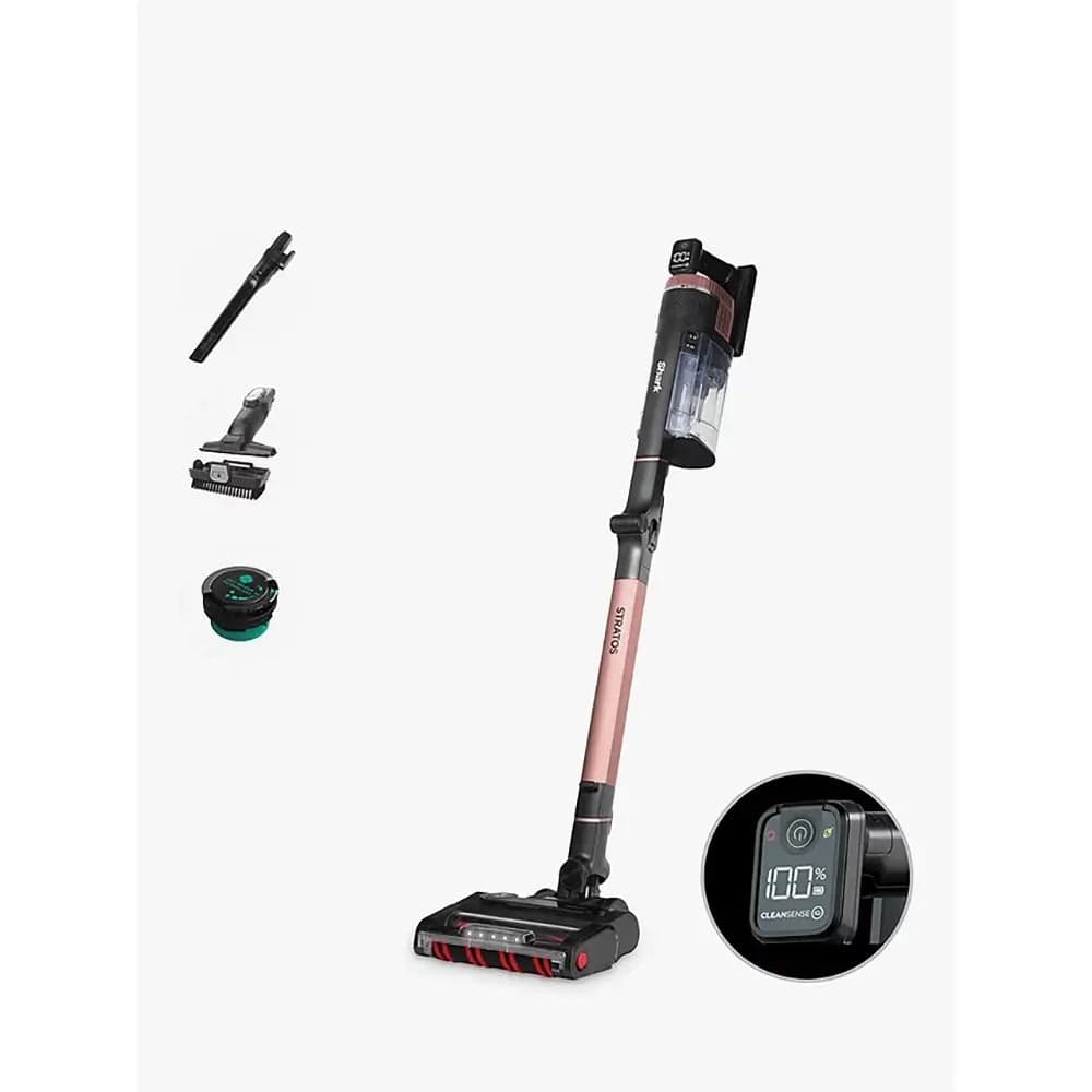 Shark IZ400UK Stratos Cordless Stick Vacuum Cleaner 60 Minutes Run Time Gold | Atlantic Electrics