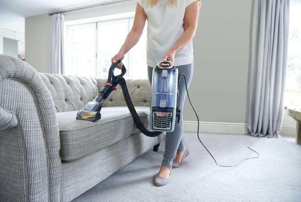 Shark NZ801UKT Anti Hair Wrap Upright Vacuum Cleaner with Powered Lift Away TruePet Blue | Atlantic Electrics