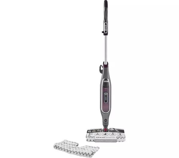 Shark S6003UK Klik n Flip Automatic Steam Pocket Mop - Grey - Atlantic Electrics - 40770236776671