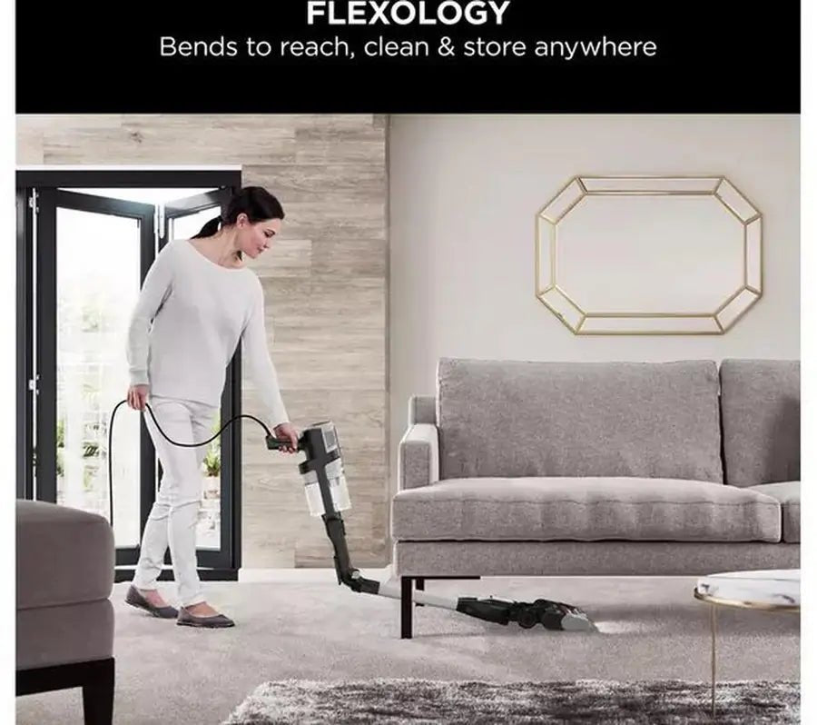 Shark Stratos HZ3000UKT Anti Hair Wrap Plus Anti-Odour Corded Stick Vacuum Cleaner - Black/Chrome | Atlantic Electrics